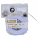 EPSON LC-4WKK5 Ribbon Tape Gold on White 12MM / 1.5