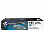 ~Brand New Original HP L0R13A (HP981) Extra High Yield Laser Toner Cartridge Cyan