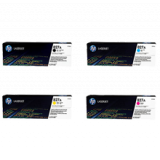 ~Brand New Original HP 827A Laser Toner Cartridge Set Black Cyan Magenta Yellow