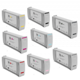 HP 771 INK / INKJET Latex Cartridge Set Matte Black Magenta Yellow Red Light Cyan Light Magenta Photo Black Light Gray