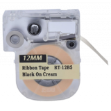 EPSON LC-4JBK5 Ribbon Tape Black on Beige 12MM / 1.5