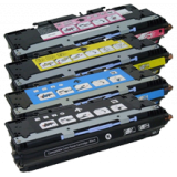 HP 3800 Laser Toner Cartridge Set Black Cyan Yellow Magenta