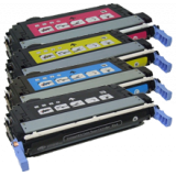 HP CP4005 Laser Toner Cartridge Set Black Cyan Yellow Magenta
